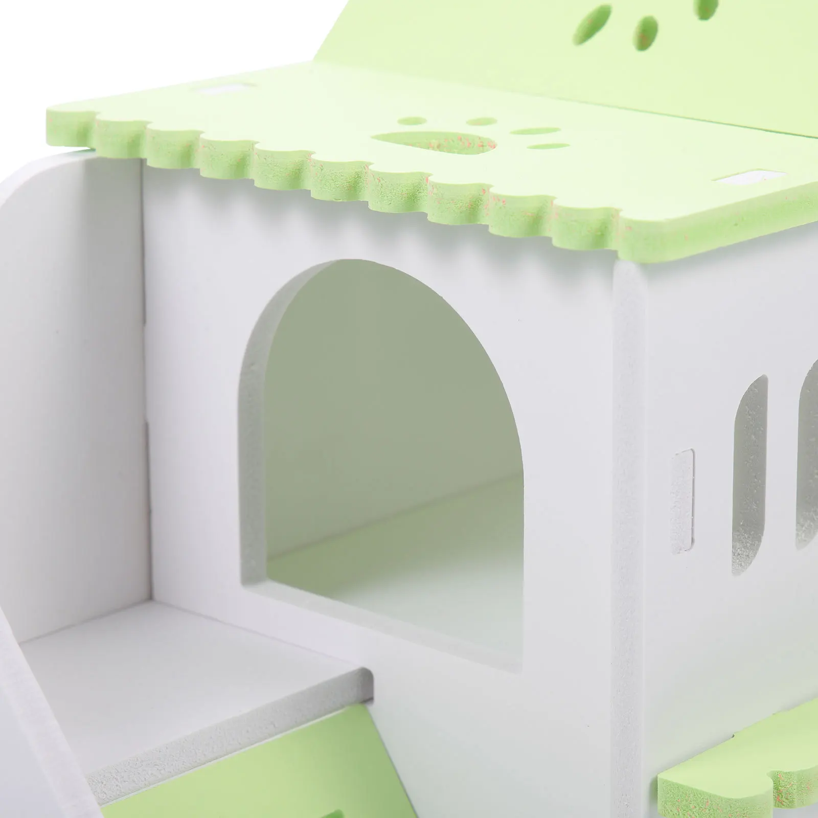 

Double Hamster Hideout Nest Durable Pvc Pet For Chinchilla Small Animal Cage Decorative Premium