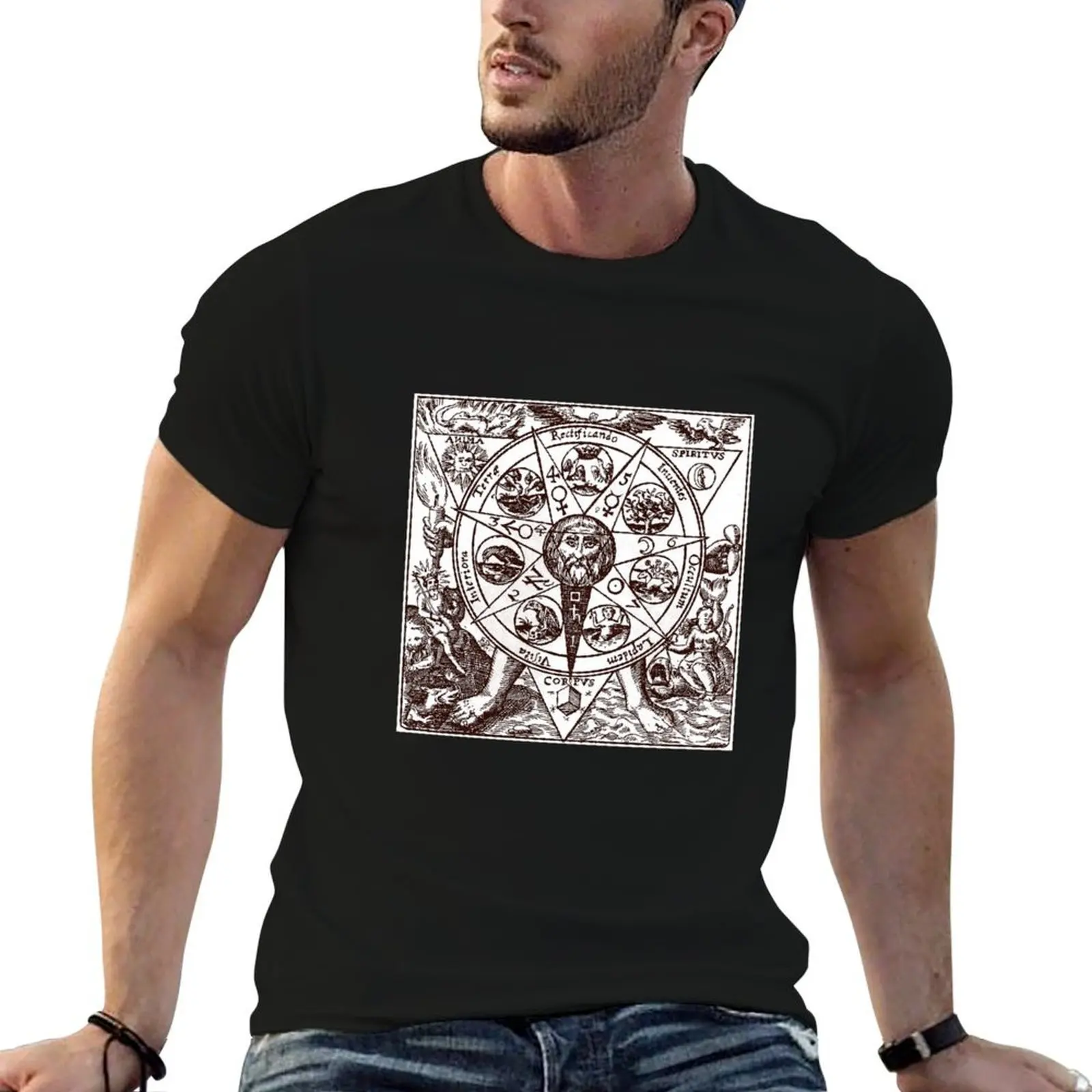 Azoth of the Philosophers T-Shirt gifts for boyfriend anime t shirts men workout shirt
