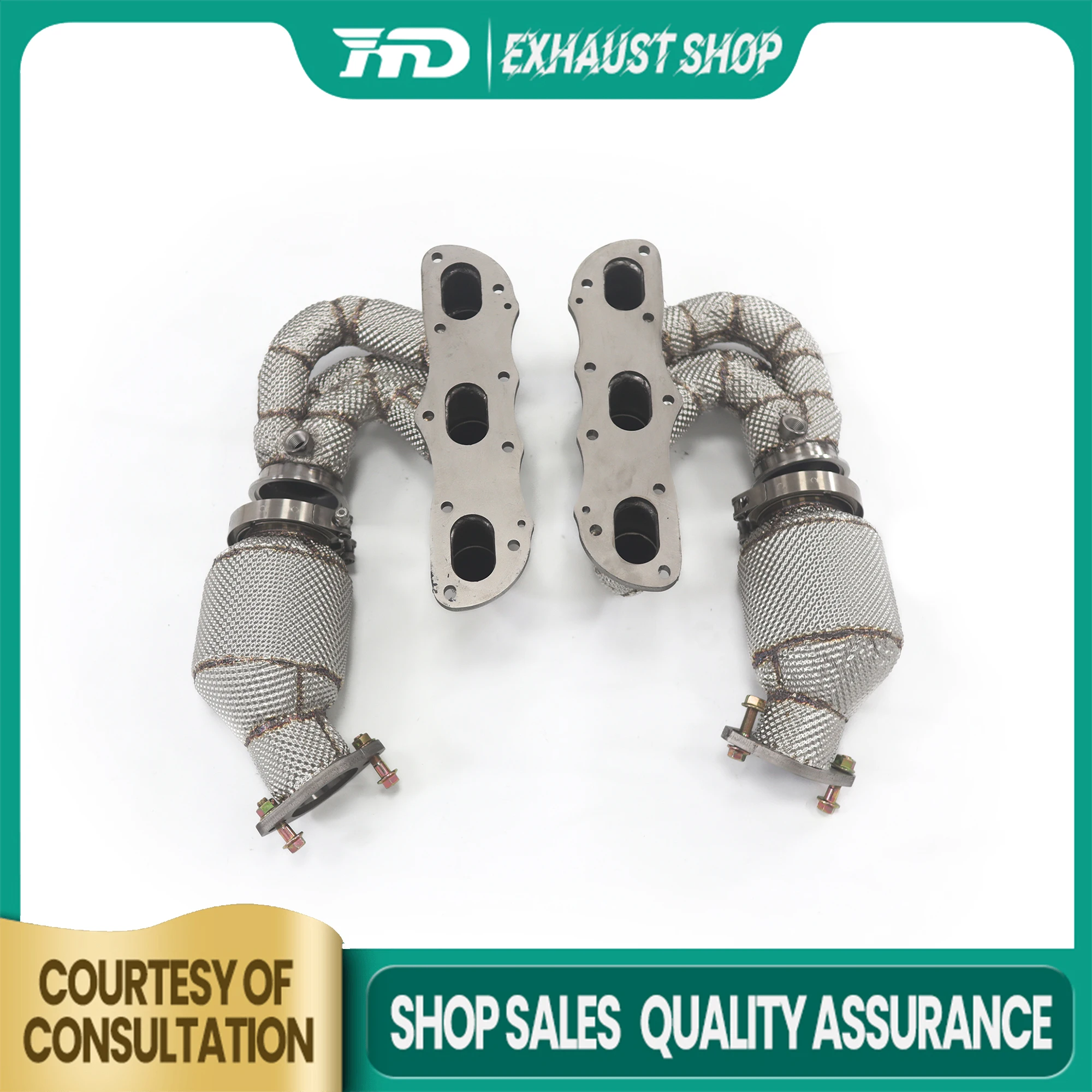 

HMD Manifold for Porsche Cayman 981 GT4 3.8T Exhaust System Stainless Steel Performance Headers Car Accessories