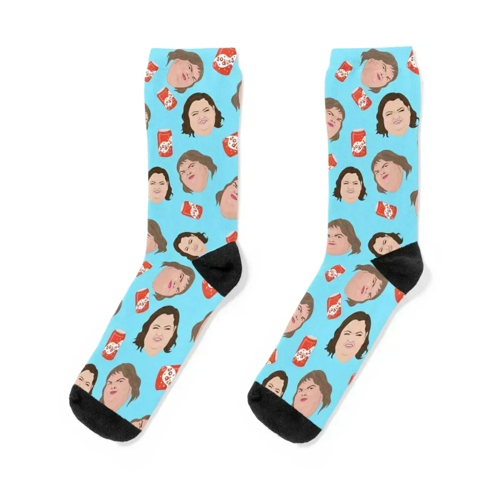 

1000lb Sisters - Repeat Print - Sodies - Slaton Sisters Amy Tammy Socks snow hip hop christmas gifts Socks Men's Women's