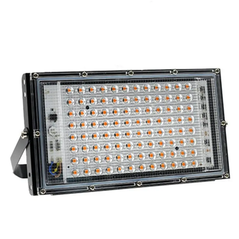 A25F-3X LED Grow Light Full Spectrum Phyto Lamp For Plants 100W LED Grow Lamp Phytolamp Greenhouse Growth Lighting Wire Plug