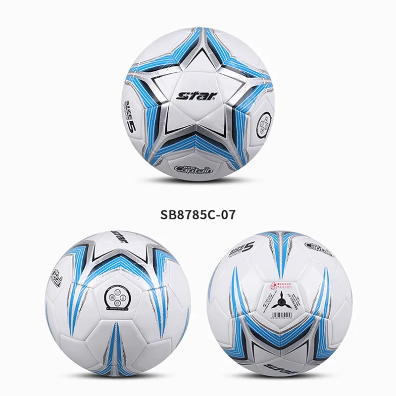 SB878C estrella tamaño 4 5 adultos jóvenes balones de fútbol exterior interior estándar pelotas de fútbol sala entrenamiento partido fútbol nuevo CAPTIAN