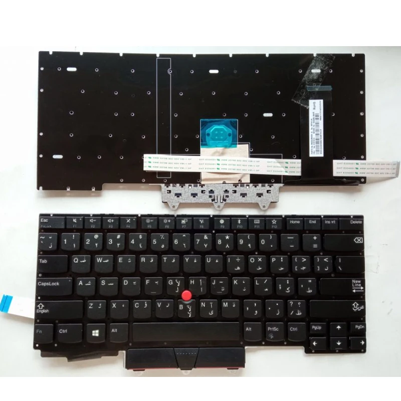 New US/AR/SP Laptop Keyboard For Lenovo Thinkpad E15 R15 E15 2nd