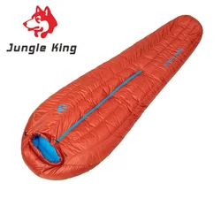 JUNGLE KING Outdoor Camping Down Sleeping Bag Mummy Style Hiking Sleeping Bag High-quality 1000g Duck Down Delivery Storage Bag