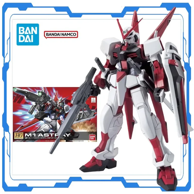 

Bandai Original Genuine Gundam HG 1/144 M1 ASTRAY SEED Anime Assembly Model Kit Figure Action Desktop Ornament Toy Gifts For Kid