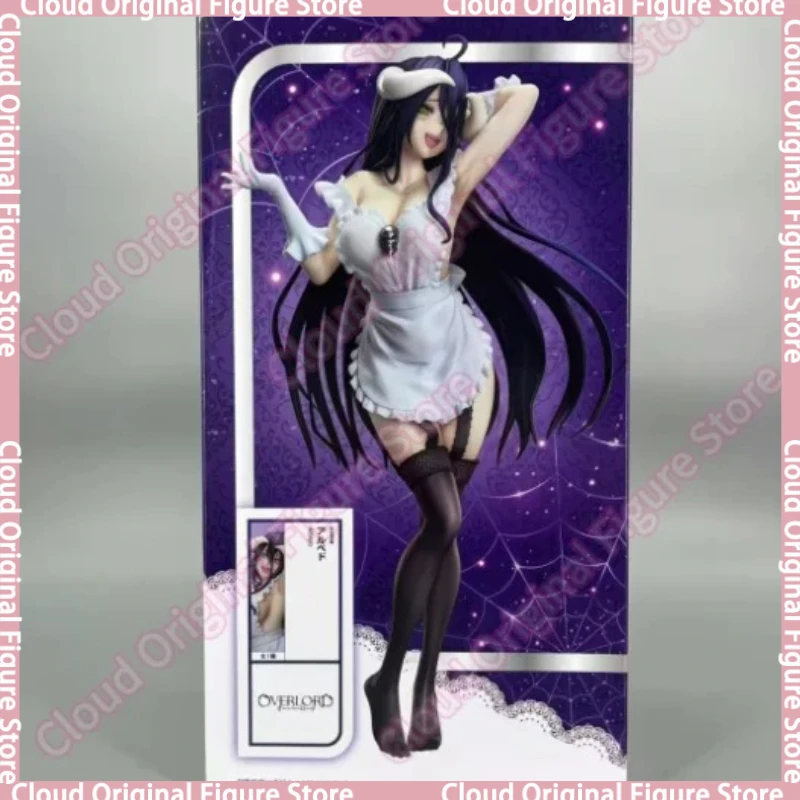 

In Stock 100% Original ElCOCO Overlord Albedo Maid Costume PVC 26cm Action Figure Model Toys Figure Collection Doll Gift