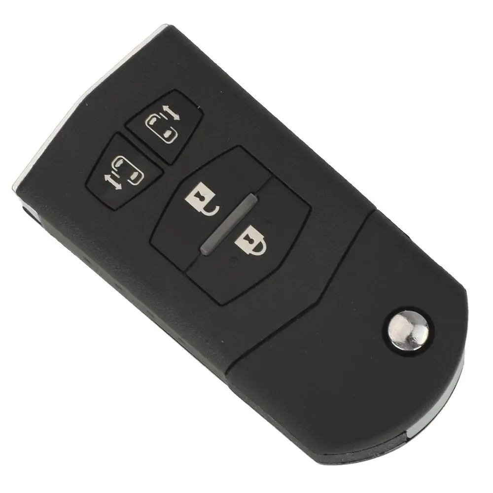 Jingyuqin-مفتاح سيارة عن بعد ، btn ، M2 ، 4mhz ، رقاقة idzda 2 Demio 3 M3 Axela 5 M5 6 Atenza 8 M8 MPV CX7 #2