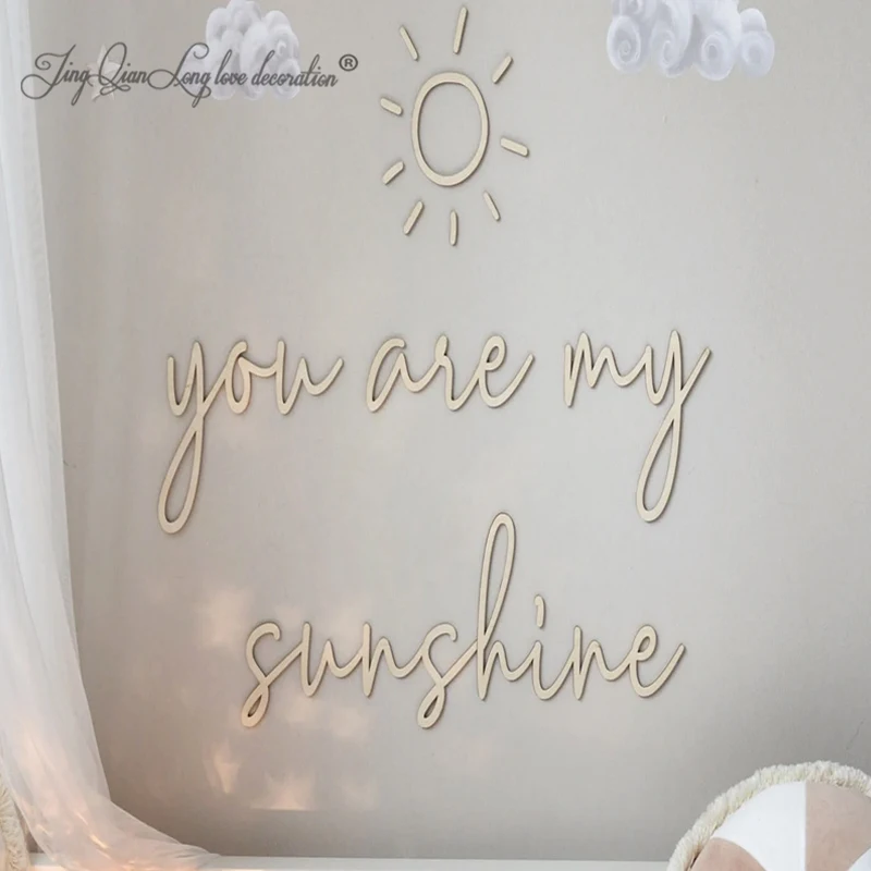 Custom  You are my sunshine wa - огляд і ціна Baby Nursery You Are My Sunshine