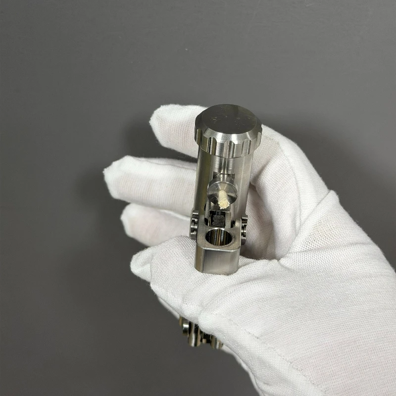 

Handmade, Mechanical, Stainless Steel Connecting Rod, Heavy-duty Double Rod, One Click Press, Kowtow, Creative Oil Lighter Gift