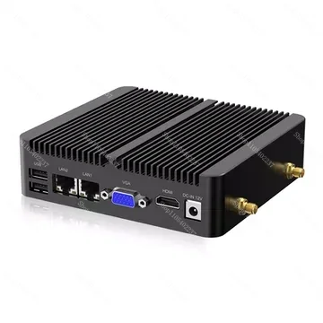 Mini PC Fanless Industrial Computer Low Power Small Desktop Commercial Office NUC Embedded PC Efficient