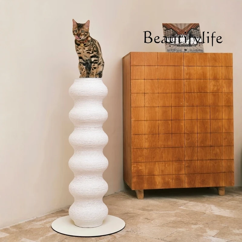 Art home does not occupy an area, cat climbing frame, tree vertical integrated wear-resistant cat scratching board does not drop