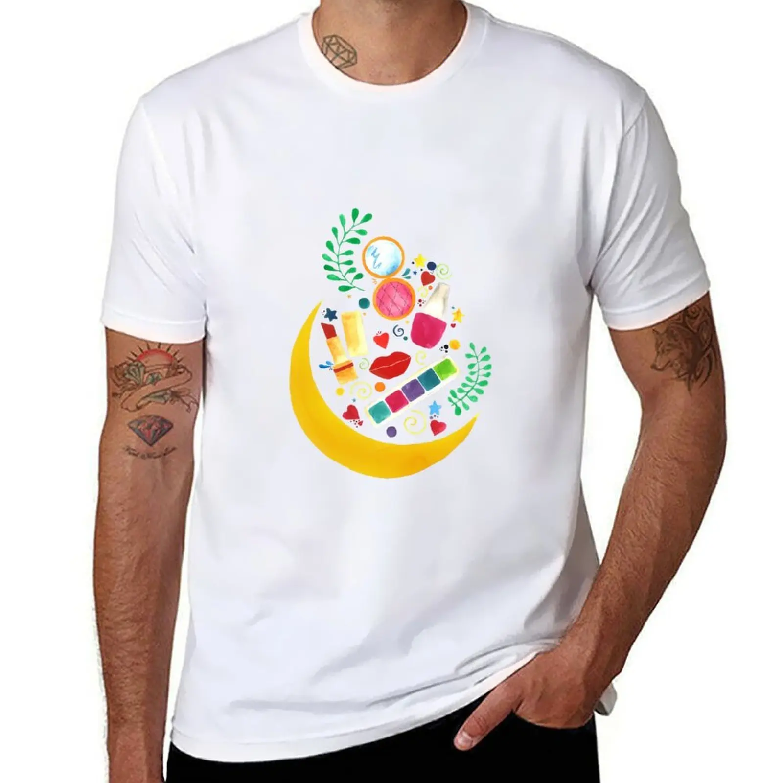 Makeup dreamy night T-Shirt t shirts for man cotton funny anime tshirt T-Shirt