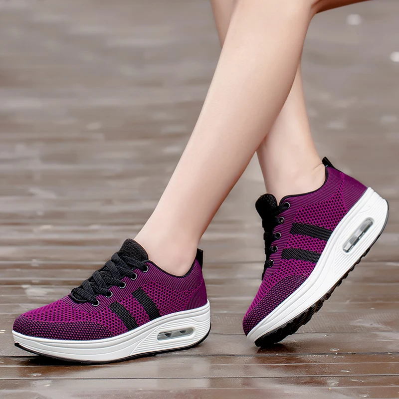 Shoes for Women Platform Casual Sneakers Shoes Mesh Breathable Running Shoes Chunky Summer Sports Tenis Shoes 2025 Luxury Shoes