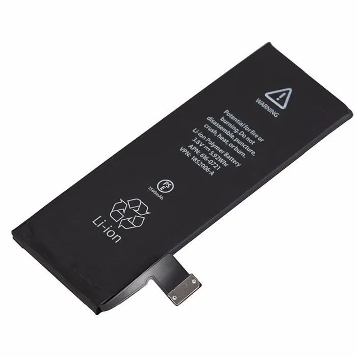 5pcs/Lot 0 Cycle Battery For iPhone 4 4S 5 5S 5C SE 6 6S 7 8 11 12 13 Mini Plus X XR XS Pro Max Replace Phone 500 Life Quality