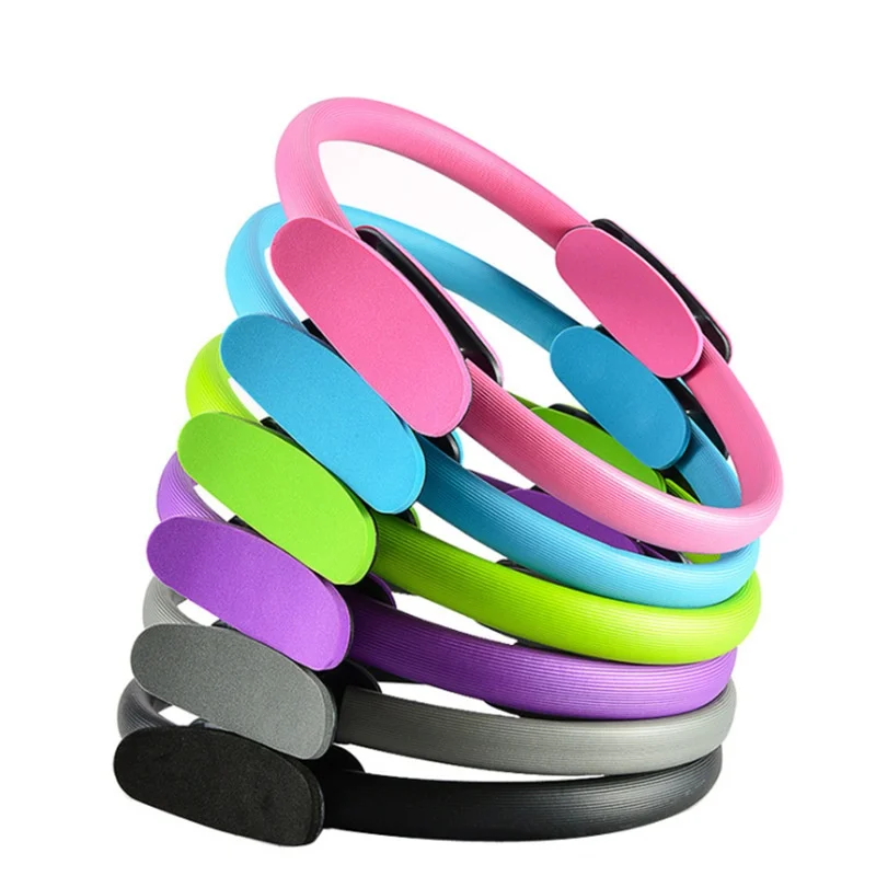 Yoga Fitness Ring Circle Pilates Women Girl Exercise Home Resistance Elasticity Gym Workout Accessories