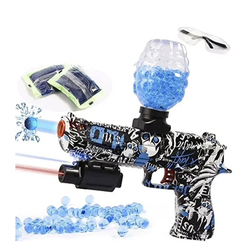 Electric gel ball gun Eagle talking gel toy gun water gun toy pinball gun kids toy gun gun gun toy shooting fake gun 901