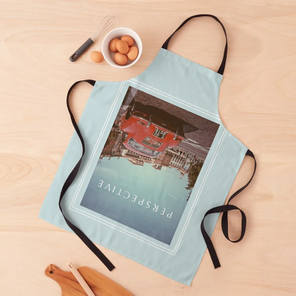 Perspective - Digital Quote Art Apron household woman Home And Kitchen Costume Waiter restaurant accessories Apron