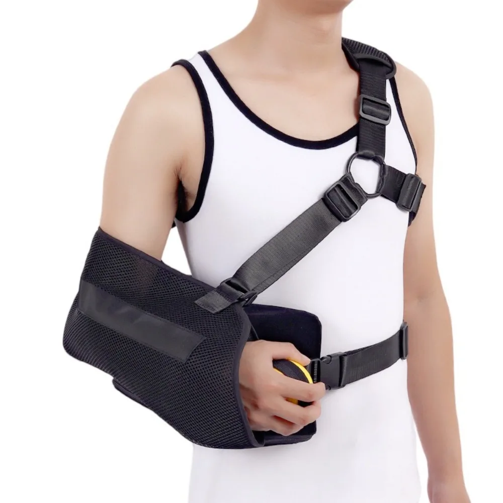 

Shoulder Abduction Sling with Removable Pillow for Arm Injury, Dislocation, Fracture, Shoulder Immobilizer for Sleeping