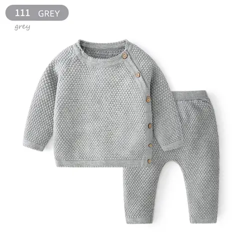 8 best sales stickad babyoutfit - №1