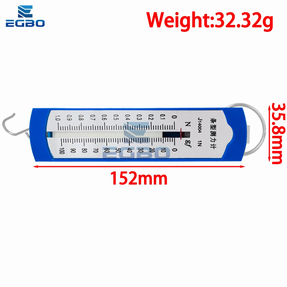 مقياس قوة نيوتن ، صندوق قياس القوة ، مقياس الدينامومتر الربيع ، تجارب الفيزياء ، 1N 2.5N 5N 10N