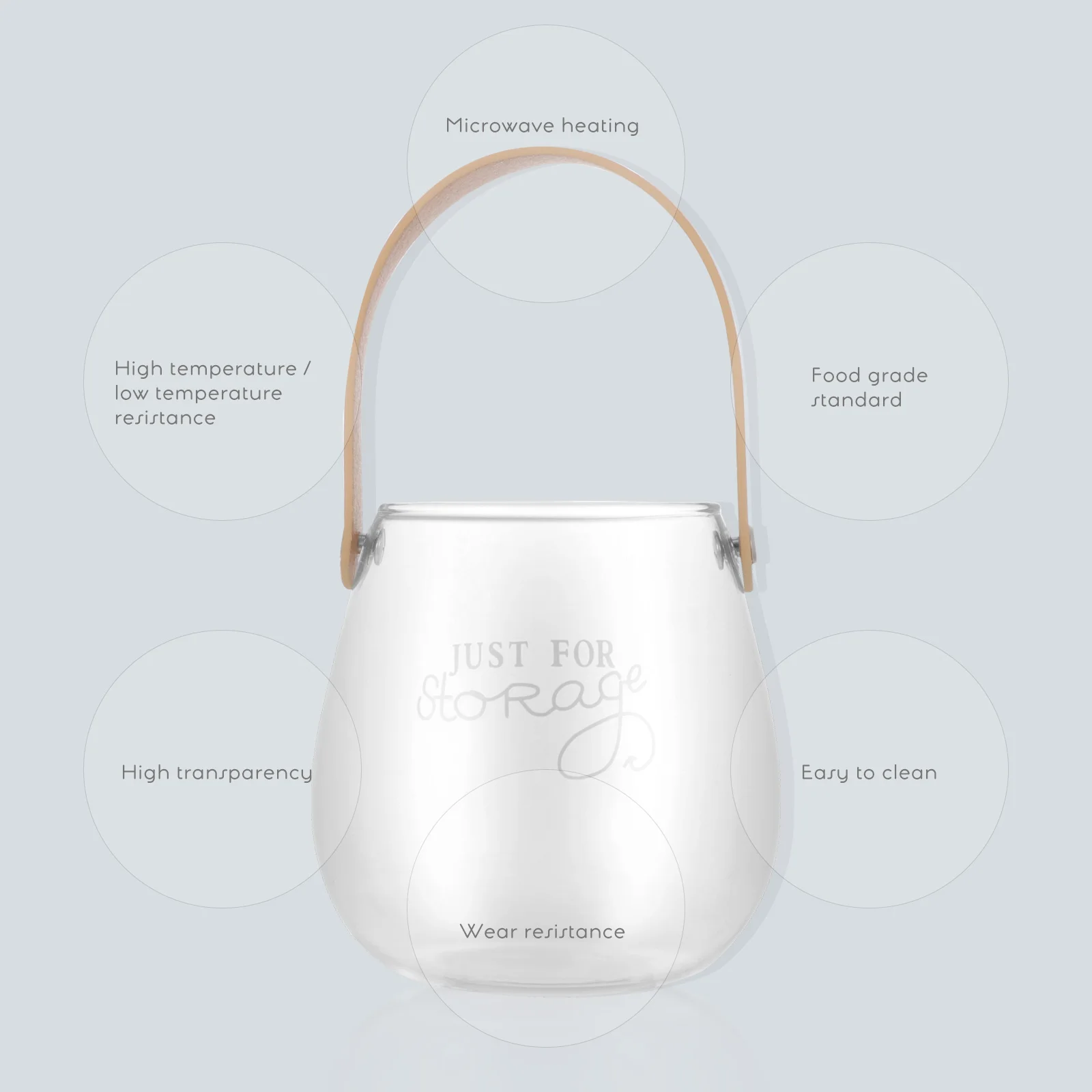 

1Pcs Rustic Glass Flowerpot Handle Hanging Flower Vase Floral Planter for Home Garden Living Room Decor