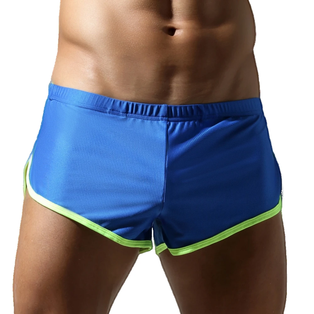 TAUWELL Neue Herren-Unterwäsche, lockere Komfort-Boxershorts, atmungsaktive Mesh-Shorts, Pyjama, Herren-Boxershorts mit Beutel