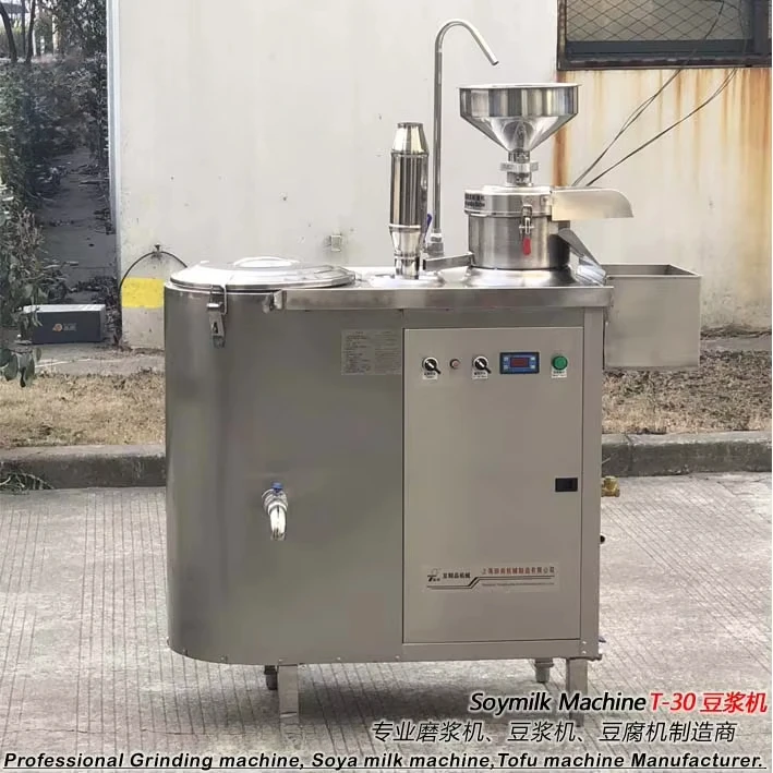 Soya Milk Making Machine T-30 Soy Milk / Soybean Processing Equipment