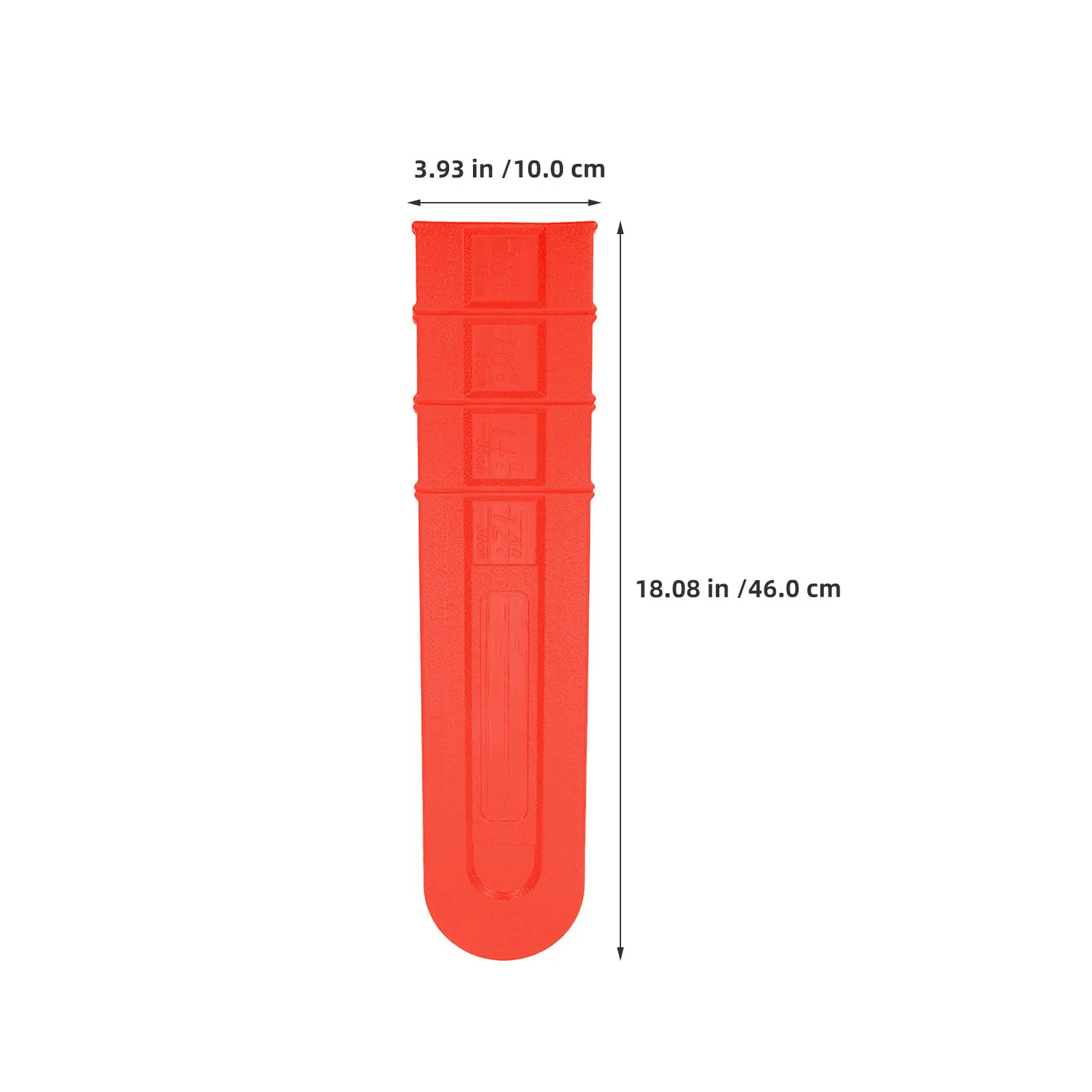 4Pcs Chainsaw Guide Bar Cover Plastic Protector Plate Heavy Duty Scabbard Guard Anti Scratch Chain Saw Bar Sleeve Replacement