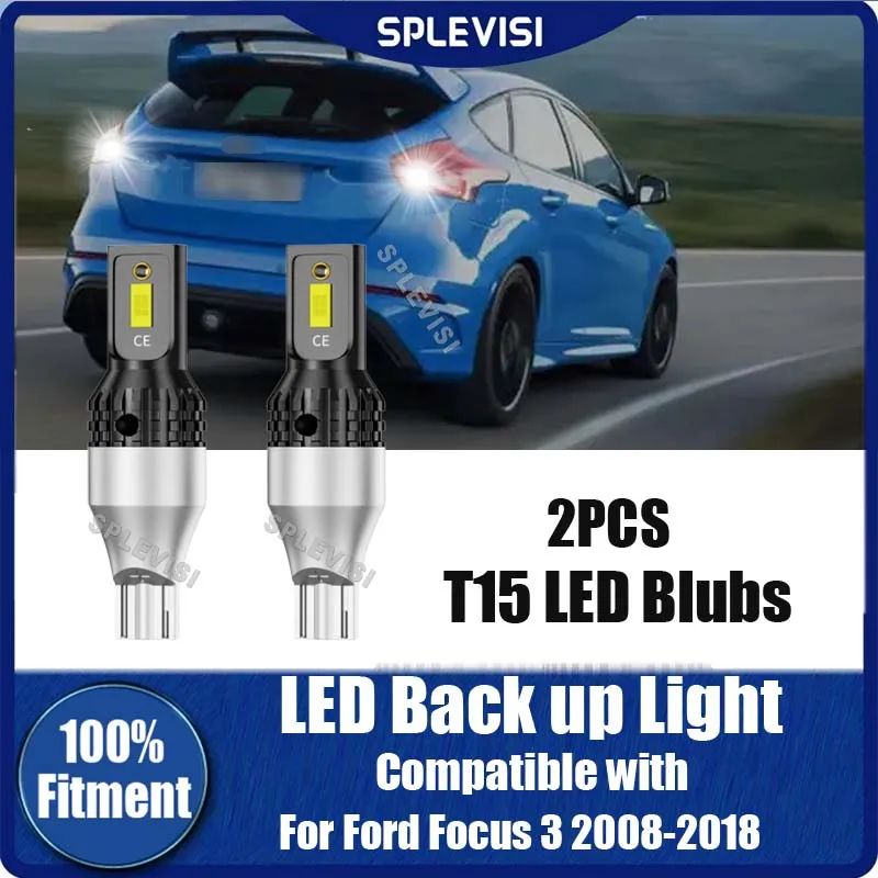 

LED Bulb 6000K Reverse Light Change Halogen Bulbs for Ford Focus 3 2008-2018 2009 2010 2011 2012 2013 2014 2015 2016 2017 2018