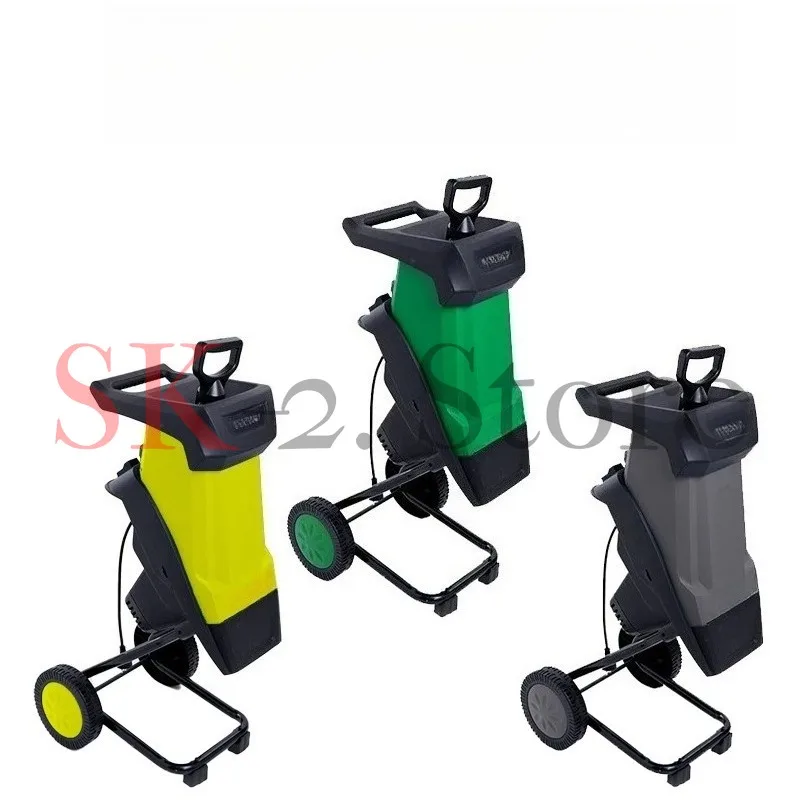 2400W High Power Electric Garden Shredder, Branch & Leaf Crusher Wood Crushing Tool