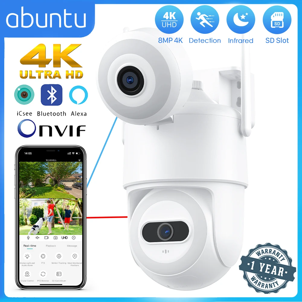 Abuntu 8MP 4K Ptz W… - image