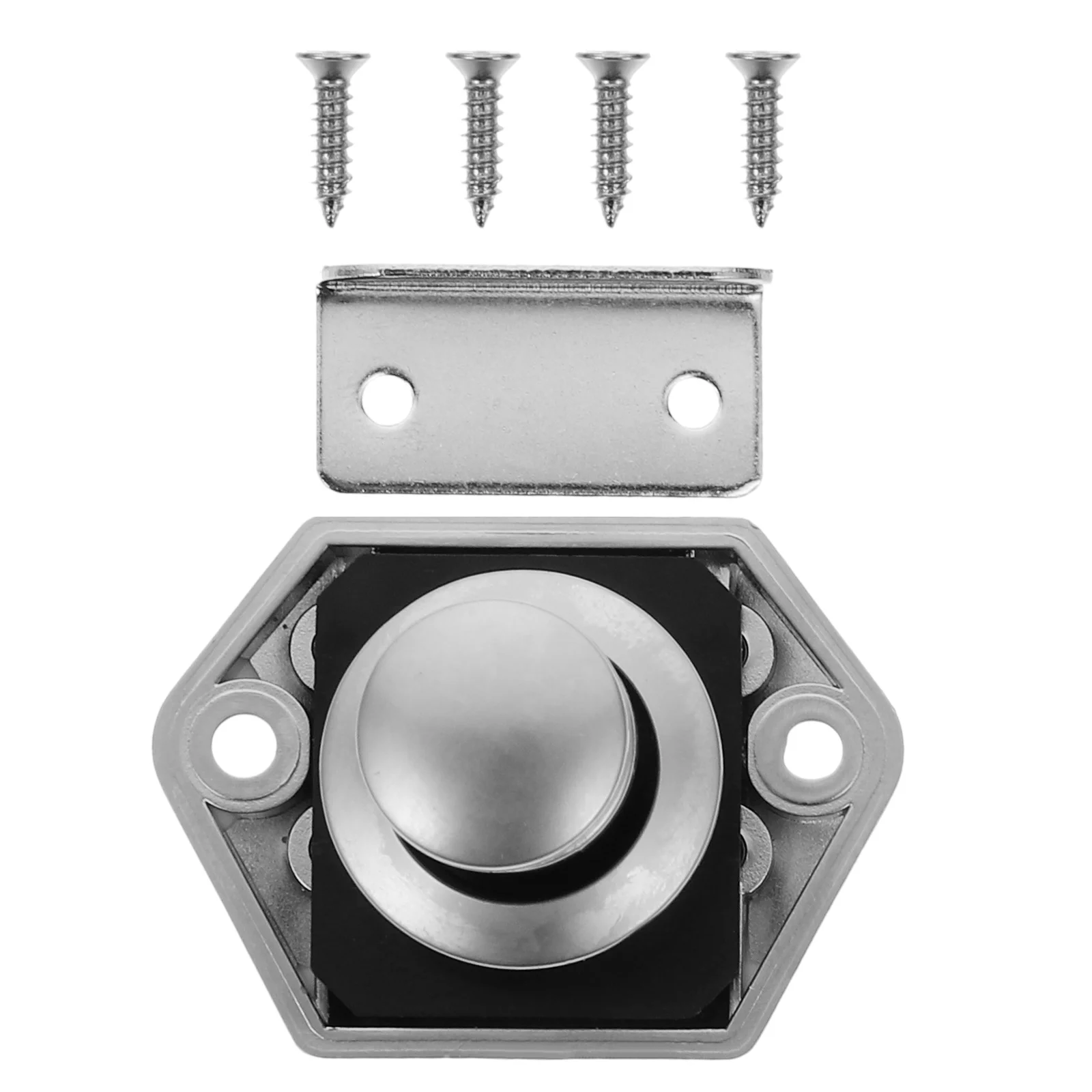 1 قطعة سبائك الزنك زر قفل دائم مزلاج باب الخزانة ل Rv فان خزانة مريحة بدون مفتاح اكسسوارات أثاث الأمن