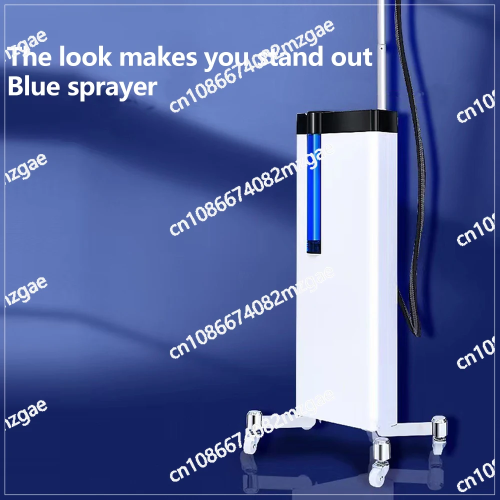 Salon-Grade 2-in-1 Hair Steamer with Hood and Facial Humidifier, Shampoo Stand for Coloring, Perming and Spa Treatments