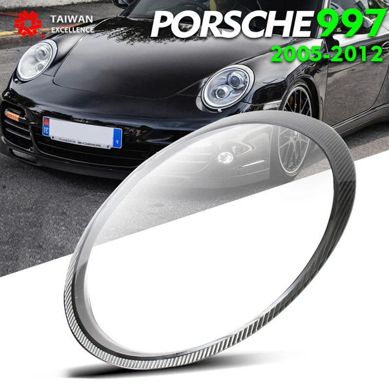 

Прозрачный Абажур для передней фары Porsche 997 2008-2011, замена оригинальных линз из плексированного стекла