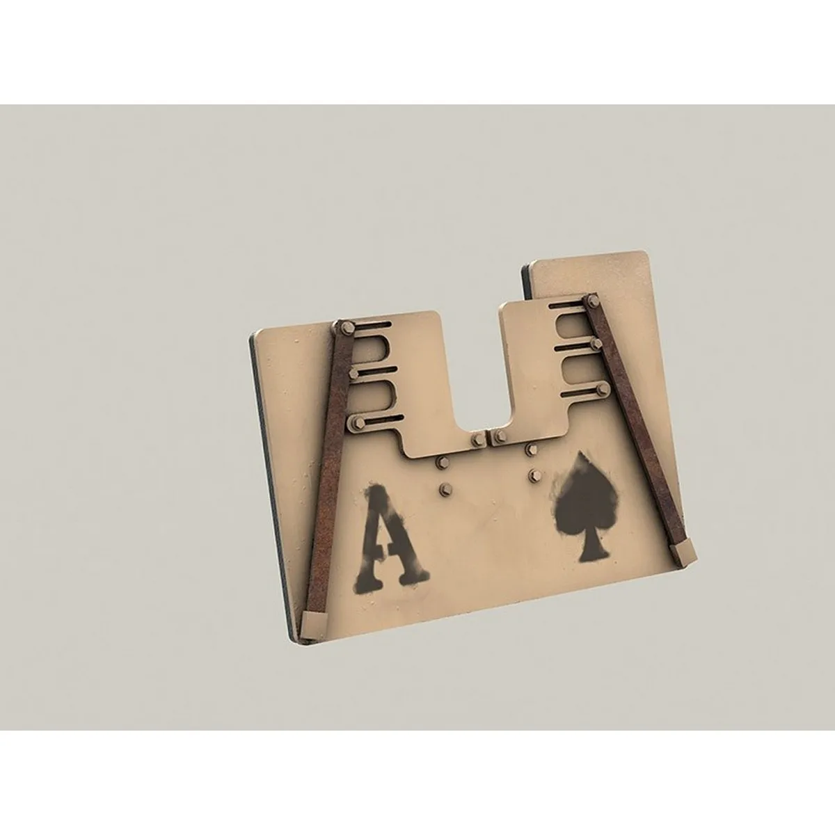 

1/35Resin unpainted model kit, American armored Vehicle protective turret bulletproof shield (3)Unassembled and unpaintedGK1359T