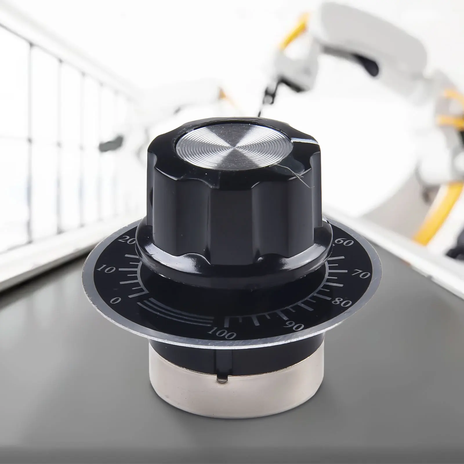 

Testing Equipment Potentiometer RV24YN20S 103 10K Single Turn Carbon With Diameter RV24YN 20S B103 10K Oh With Knob