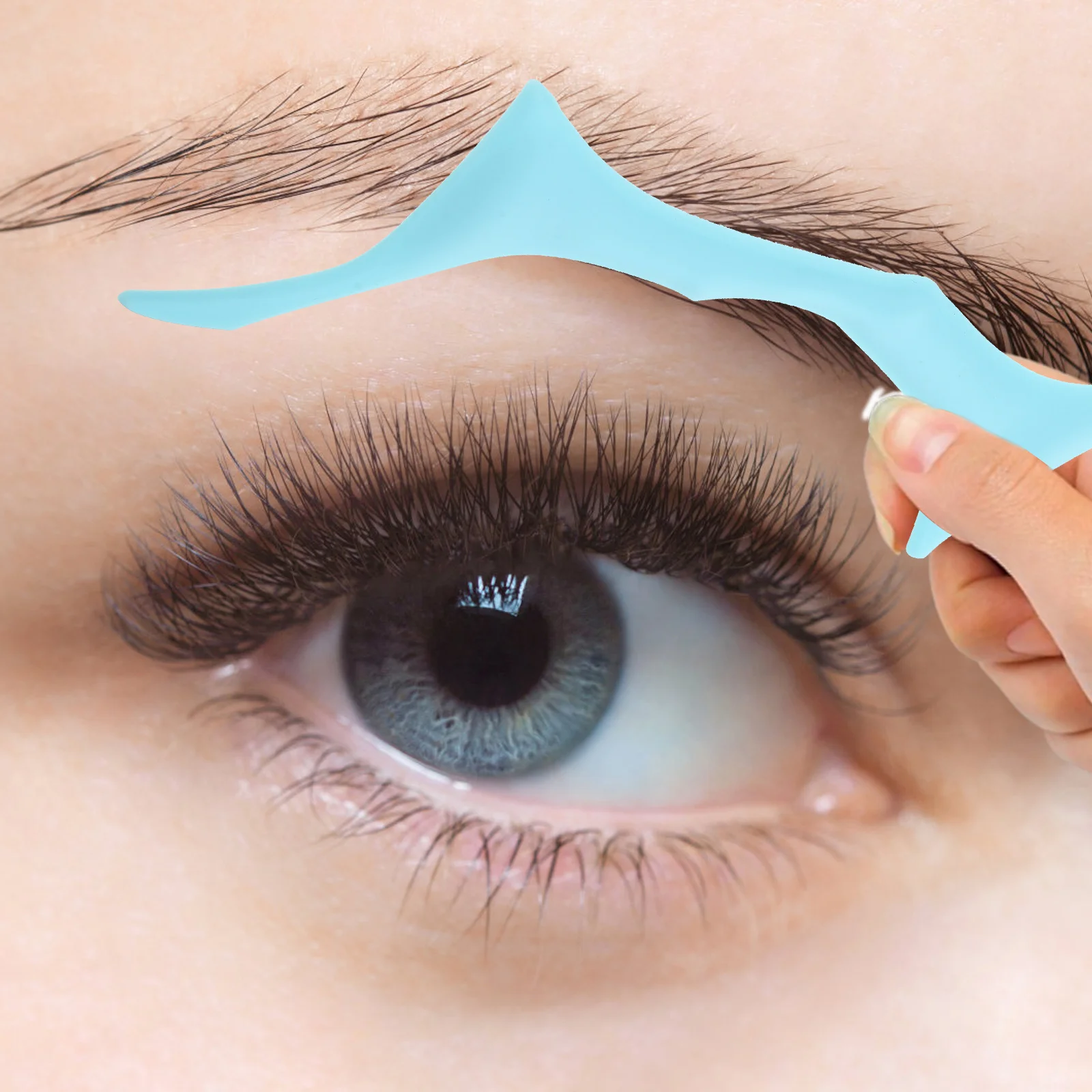 

Beauty Tool Aid Makeup for Eyebrows Stencil Supplies Tools and Accessories Silica Gel Shaping Guide Drawing Flexible