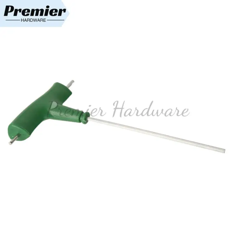Chave allen hexagonal tipo t de três cabeças, alça de borracha, cabeça plana, chave de fenda universal, adaptador de pressão rápida