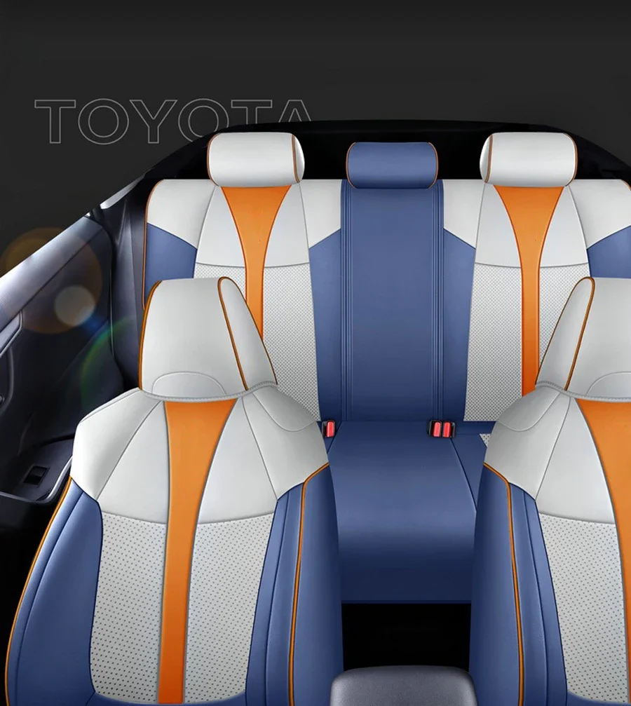 Car Seat Cover Specifically Customized For Toyota Rav4 2020 2021 2022 2023 2024 RAV-4 Fully Covered With Front And Rear Full Set