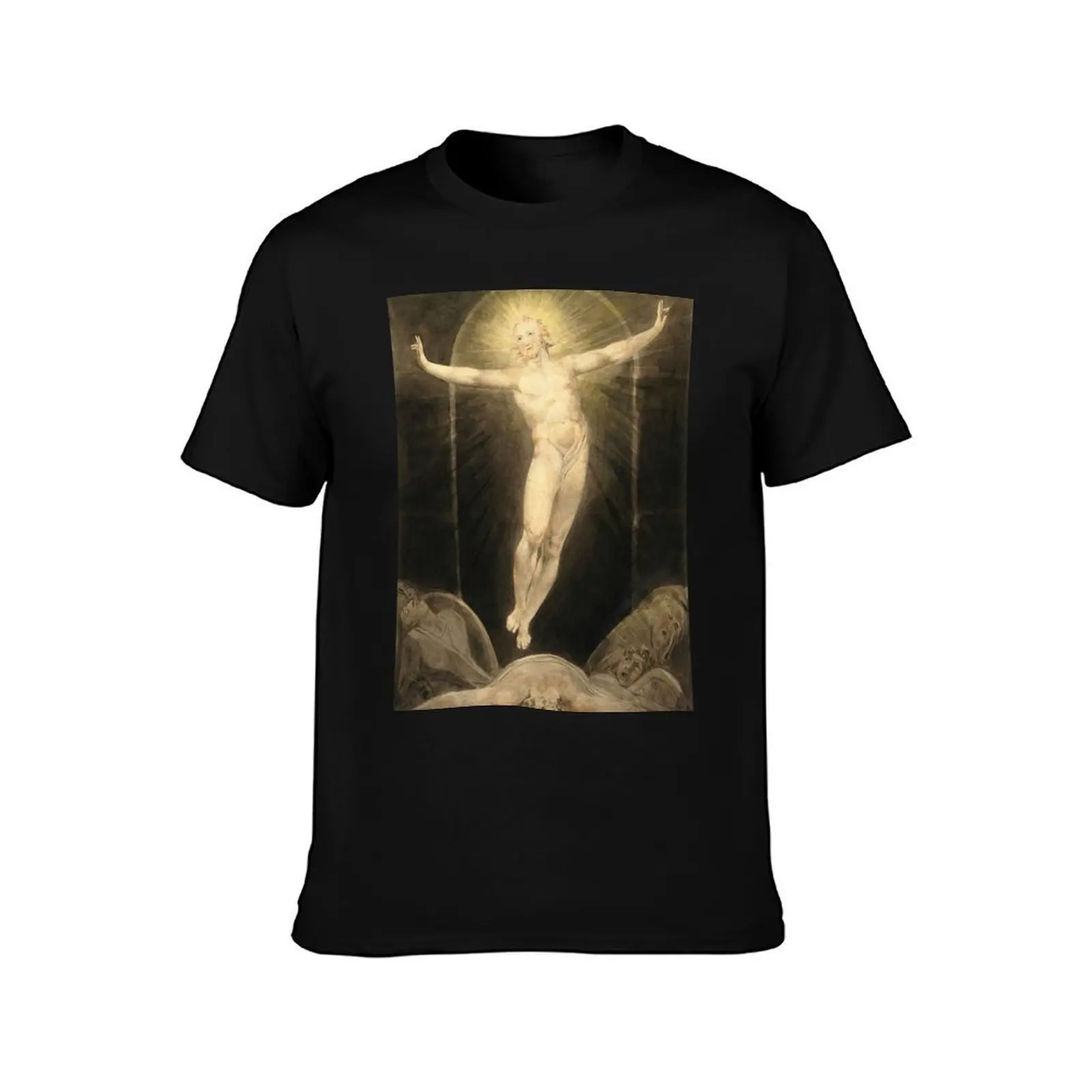 HD The Christ Resurrection Cycle, by William Blake HIGH DEFINITION T-Shirt Lightweight Gym Training T-Shirt