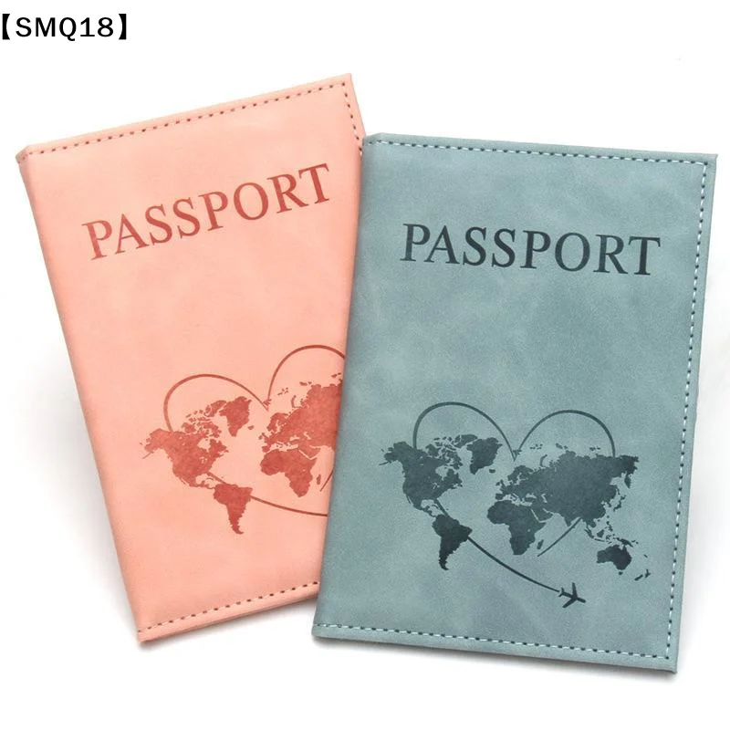 1 pièce Portefeuille de voyage tendance, organiseur de documents, jolie housse de passeport, protège-passeport personnalisé pour les voyages en avion et les vacances【SMQ】