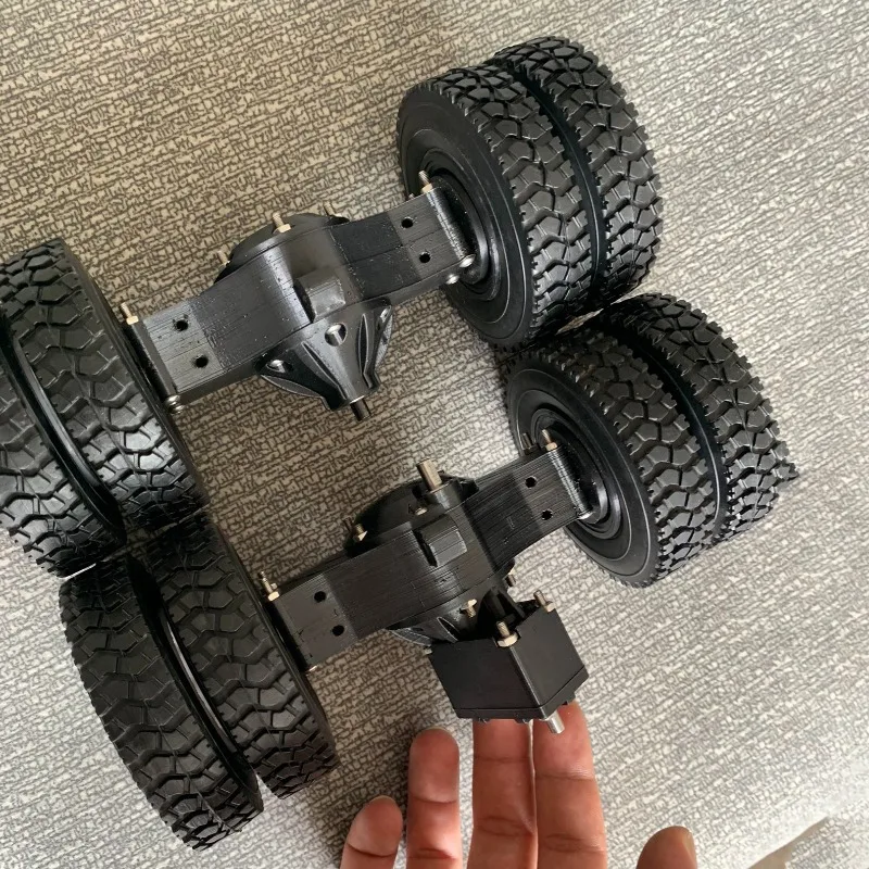 

Металлическая дифференциальная ось с шинами ступицы колес для 1/14 Tamiya RC Самосвал SCANIA 770S VOLVO Mercedes-Benz ACTROS MAN Автозапчасти