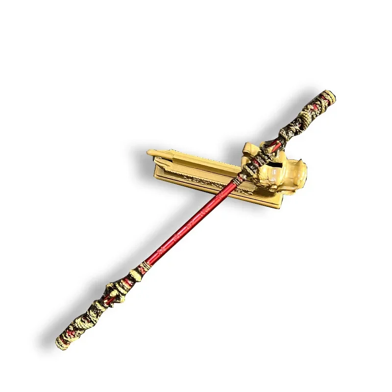 Monkey King Ruyi Golden Cudgel 30CM 22CM Wukong staff Game Metal Weapon Ornament Model Desk Decoration