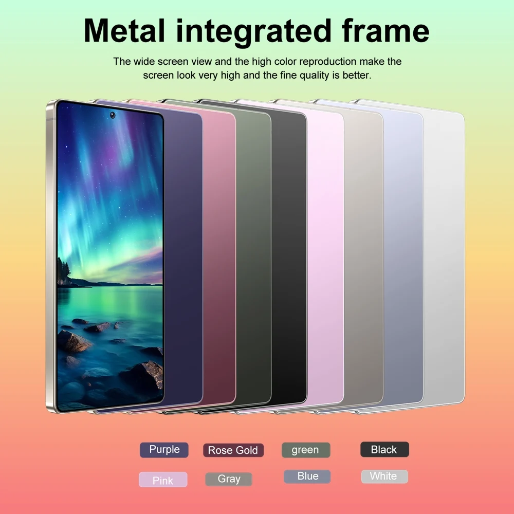 K-Touch C26 Ultra Smartphone 7.3 Inch Android 15 Mobile Phones 5G Dual SIM Cell Phone 16+48MP Camera 7800mAh Face Unlocked Global Version Cellphones