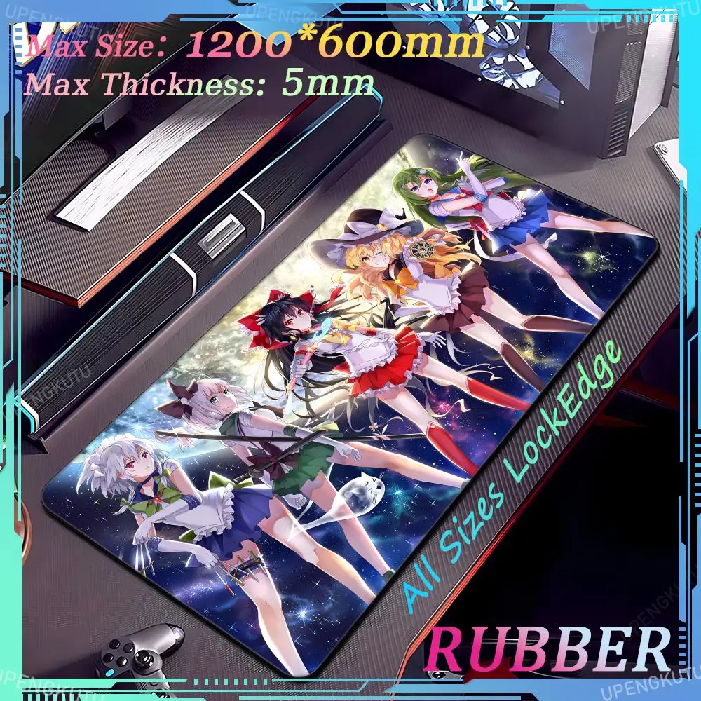 Izayoi Sakuya New products Mouse Game pads Pad Kawaii Game accessories Oversized Computer gamers Gaming Mouse Pad