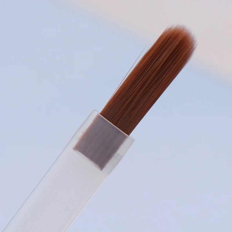 5/10/20Pcs Disposable Nail Polish Brush For 15ml Nail Polish Bottle Replacement Brush Brown Hair Nail Art Brush Applicators