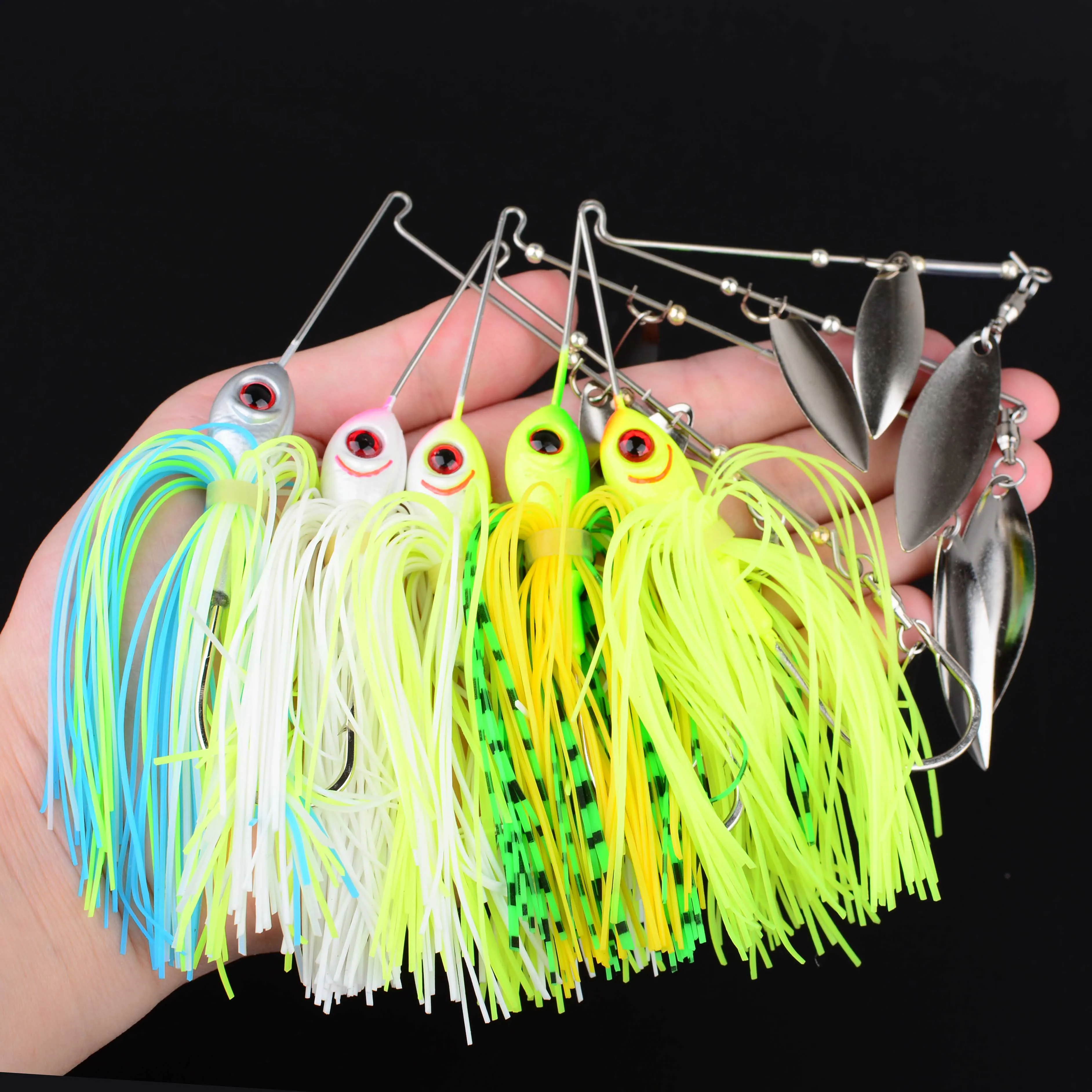 1Pc Spinner Bait Me…