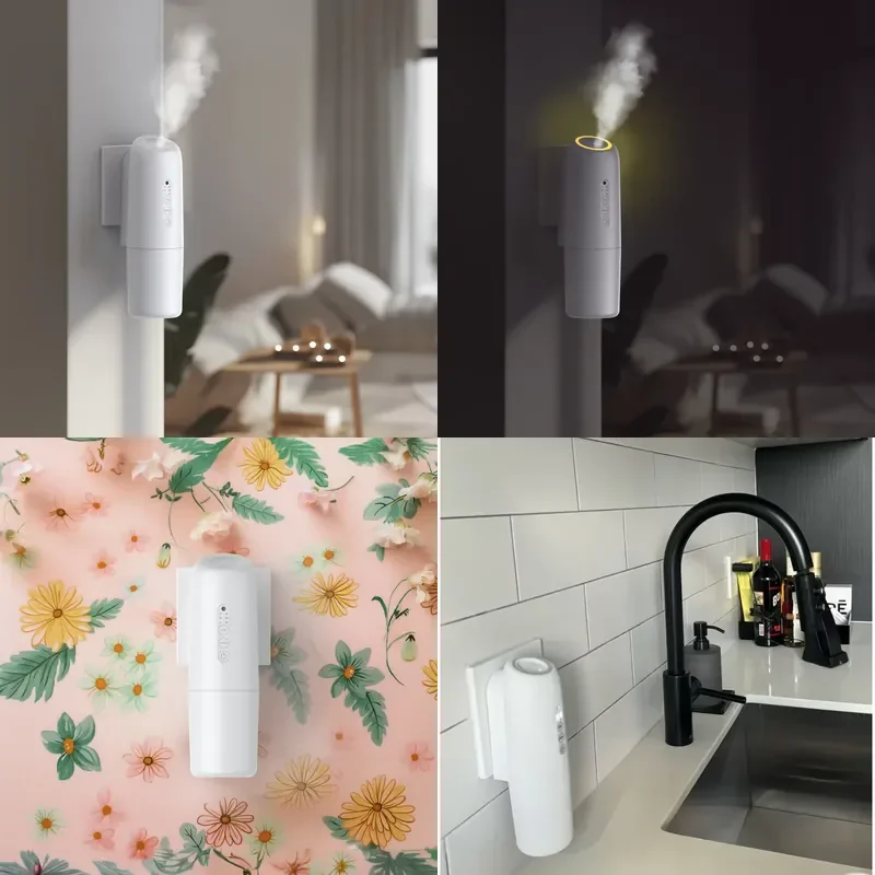 Custom Logo Portable Fragrance Diffuser Machine Home Control Wall Plug in Waterless Scent Diffuser
