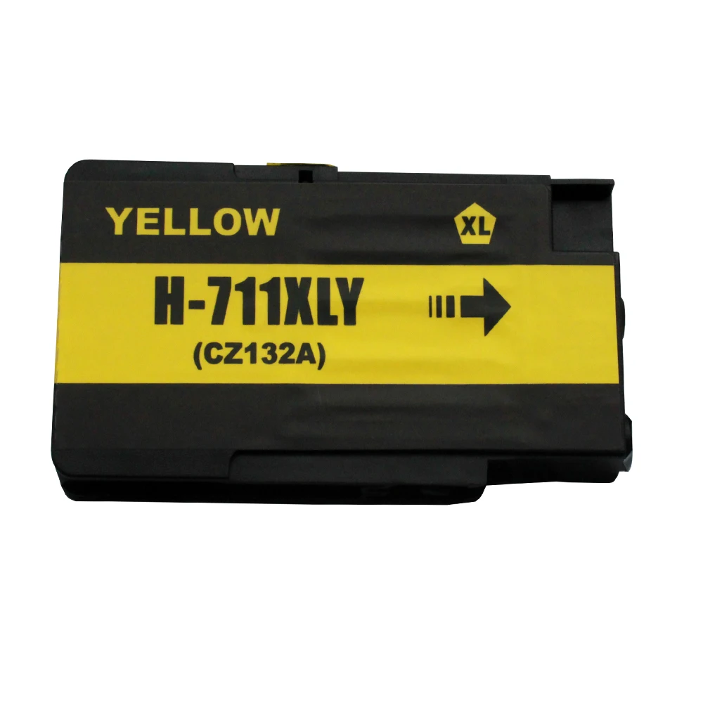 COAAP-cartucho de tinta 711 para impresora, Compatible con HP711 Designjet T 120 520, T120 T520 24-in, ePrinter con Chip para HP 711 XL