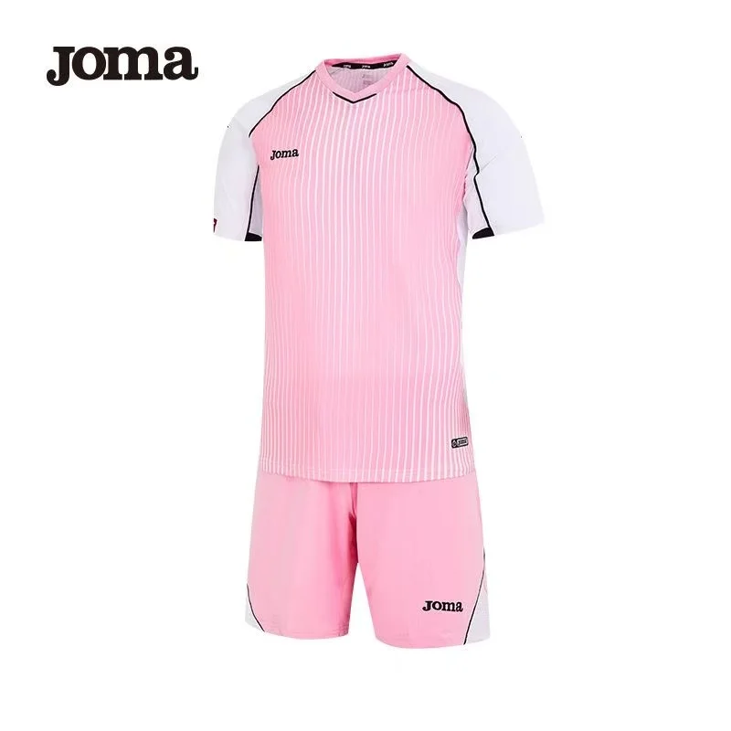 JOMA Men's Adult Summer Football Uniform Set Short-Sleeved T-Shirt Breathable Training Shorts